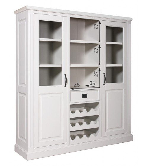 XO Interiors - Cabinet 2 portes 1 tiroir - Chic (Oak) - Mouscron
